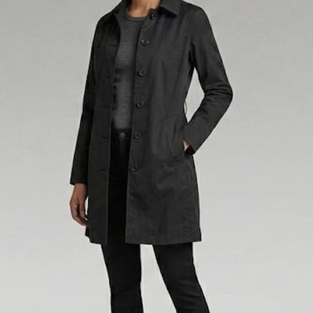 G-Star Raw Minor Hunting Slim Trench Coat S Black Water Repellent Utility Tech